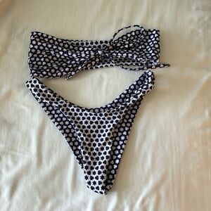 Reversible leni swims bikini!